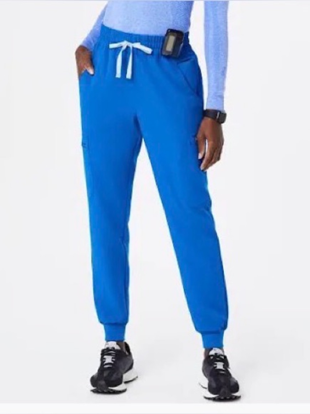 FIGS Royal Blue Zamora Jogger Scrub Pants Women’s Size XXS